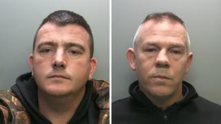 Alan Tunney (left) and James McPhee