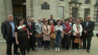Ballymurphy families gathered in London