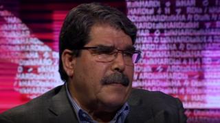 Saleh Muslim on BBC's HardTalk show on 2 July 2014