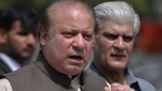 د پاکستان لومړی وزیر نوازشریف