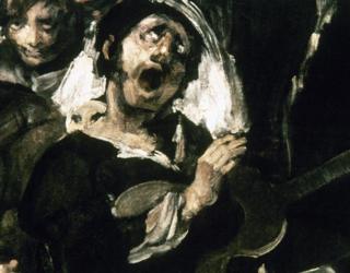 Detail from Goya's Pilgrimage to San Isidro