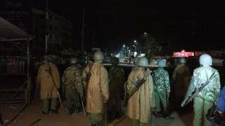 Igipolisi mu karere ka Kondele mu gisagara ca Kisumu