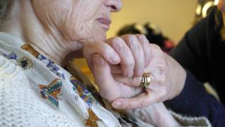 Woman and carer