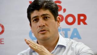Carlos Alvarado, el nuevo presidente de Costa Rica.