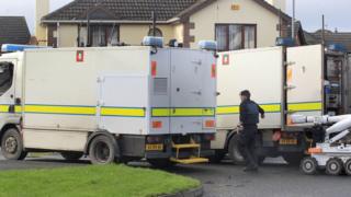 The device was found under a car at Ardanlee