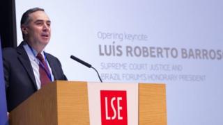 O ministro do STF Luís Roberto Barroso