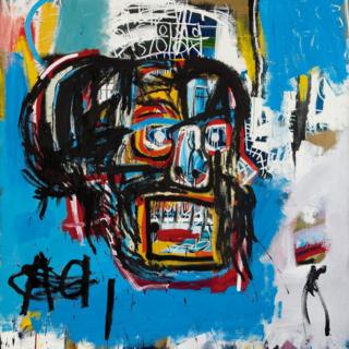 Untitled painting by Jean-Michel Basquiat