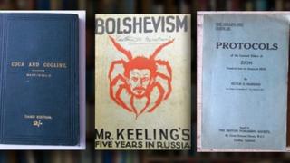 A selection of some of the books collected by Mary Colette McAlister