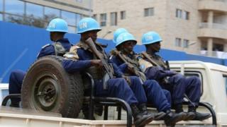 UN peacekeepers