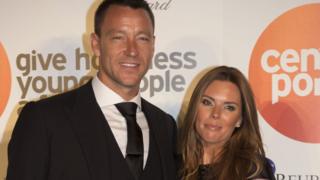 John Terry and his wife Toni