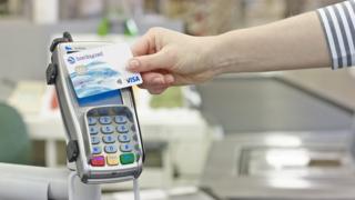Visa cashless payment