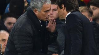 Jose Mourinho na Antonio Conte