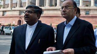 रविशंकर प्रसाद और अरुण जेटली