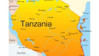 Tanzania map