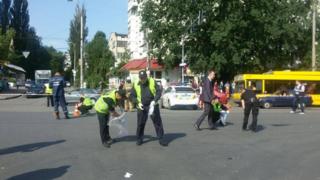 взрыв в киеве