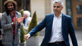 London Mayor Sadiq Khan
