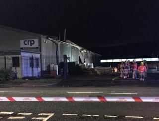 Explosion causes damage at CRP