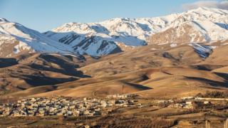 Zagros mountains near Borujerd