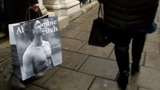 An Abercrombie & Fitch bag