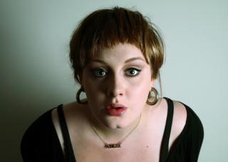 Adele photobooth picture, 2007