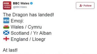BBC Wales tweet