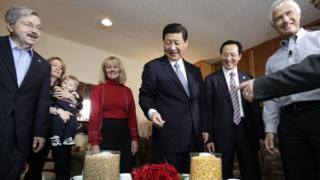習近平2012年訪美