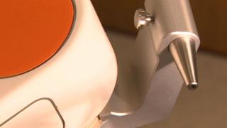 The robotic arm used to perform surgery on Denise Casey