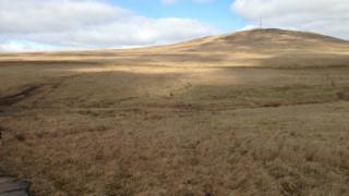The emergency services received a Facebook message from the women on Divis Mountain