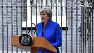 Theresa Mayen el número 10 de Downing Street
