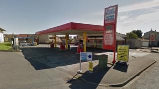 Auchenharvie filling station