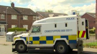 The alert was in Etna Drive in north Belfast