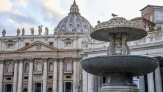 Fountains in the Vatican