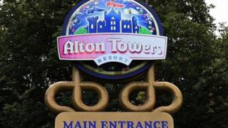 Alton Towers sign