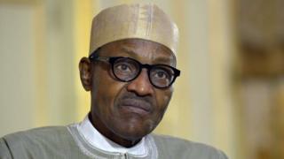 Shugaba Muhammadu Buhari wanda ke jagorancin tawagar