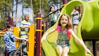 Children at a park