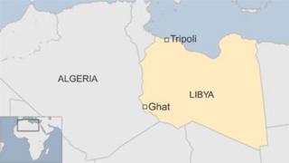 Map of Libya