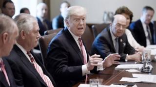 Donald Trump ve kabine üyeleri