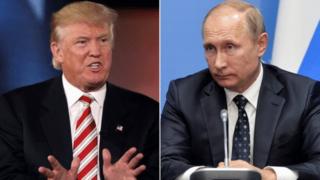 Дональд Трамп и Владимир Путин