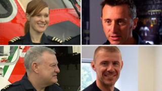 Helicopter 116 crew