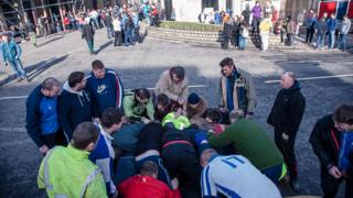 Jedburgh ba' game