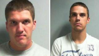 Shane Richards (left) and Carl Riddiough