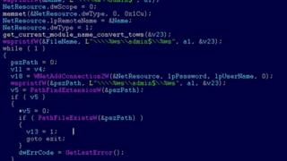 Ransomware code