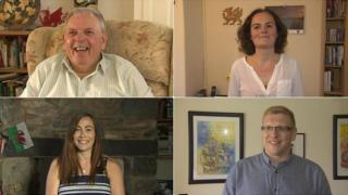 The four finalists for the Welsh Learner of the Year 2017