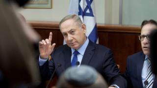El primer ministro de Israel, Benjamín Netanyahu