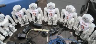 The UTexas robot soccer team