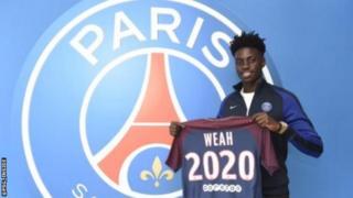 Timothy Weah yagiye muri PSG