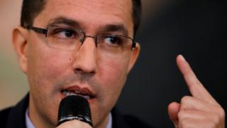 Jorge Arreaza, canciller venezolano.