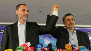 محمود احمدی نژاد نامزدی خود در انتخابات را رد و از نامزدی حمید بقایی حمایت کرد