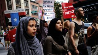 New yorktaki protestolar