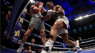Anthony Joshua ve rakibi Wladimir Klitschk kozlarını paylaşırken